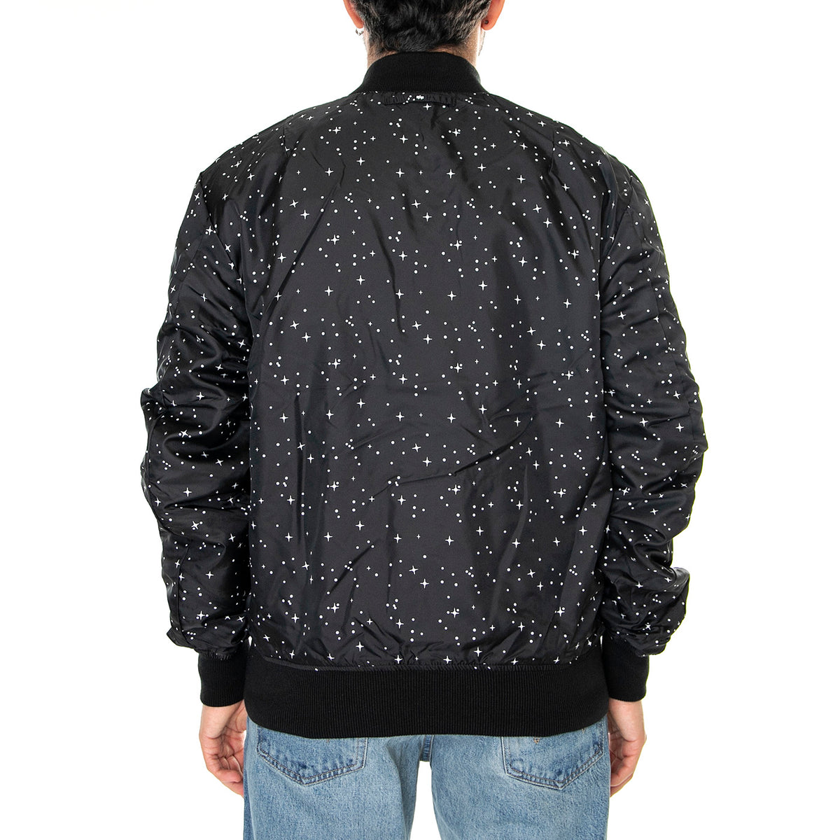 M' MA-1 TT NASA Reversible II Black - Giacca Estiva Uomo Nera 186101-03 . ALPHA INDUSTRIES 