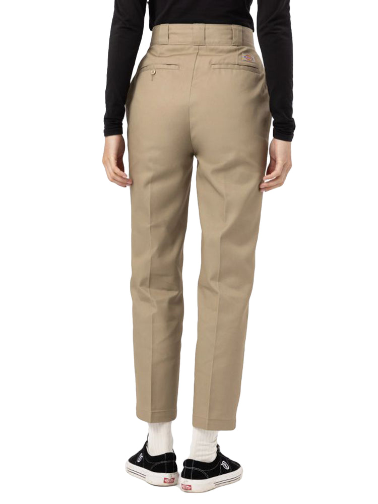 PHOENIX CROPPED REC KHAKI - Pantaloni Donna Beige DK0A4Y5AKHK1 . DICKIES 