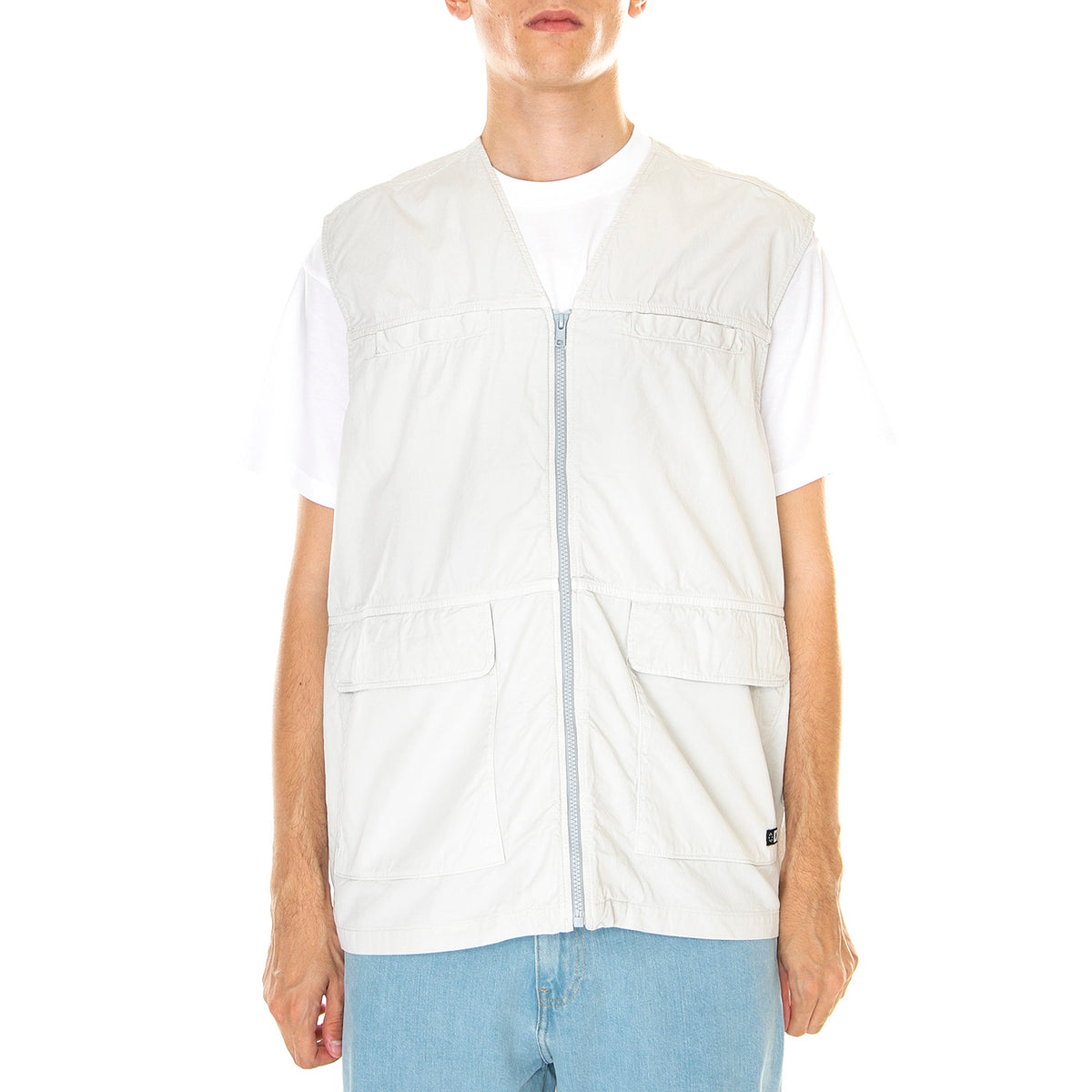 M' Merton Vest Mist - Giacca Smanicata Uomo Grigia I031952.07.GD. . EDWIN 