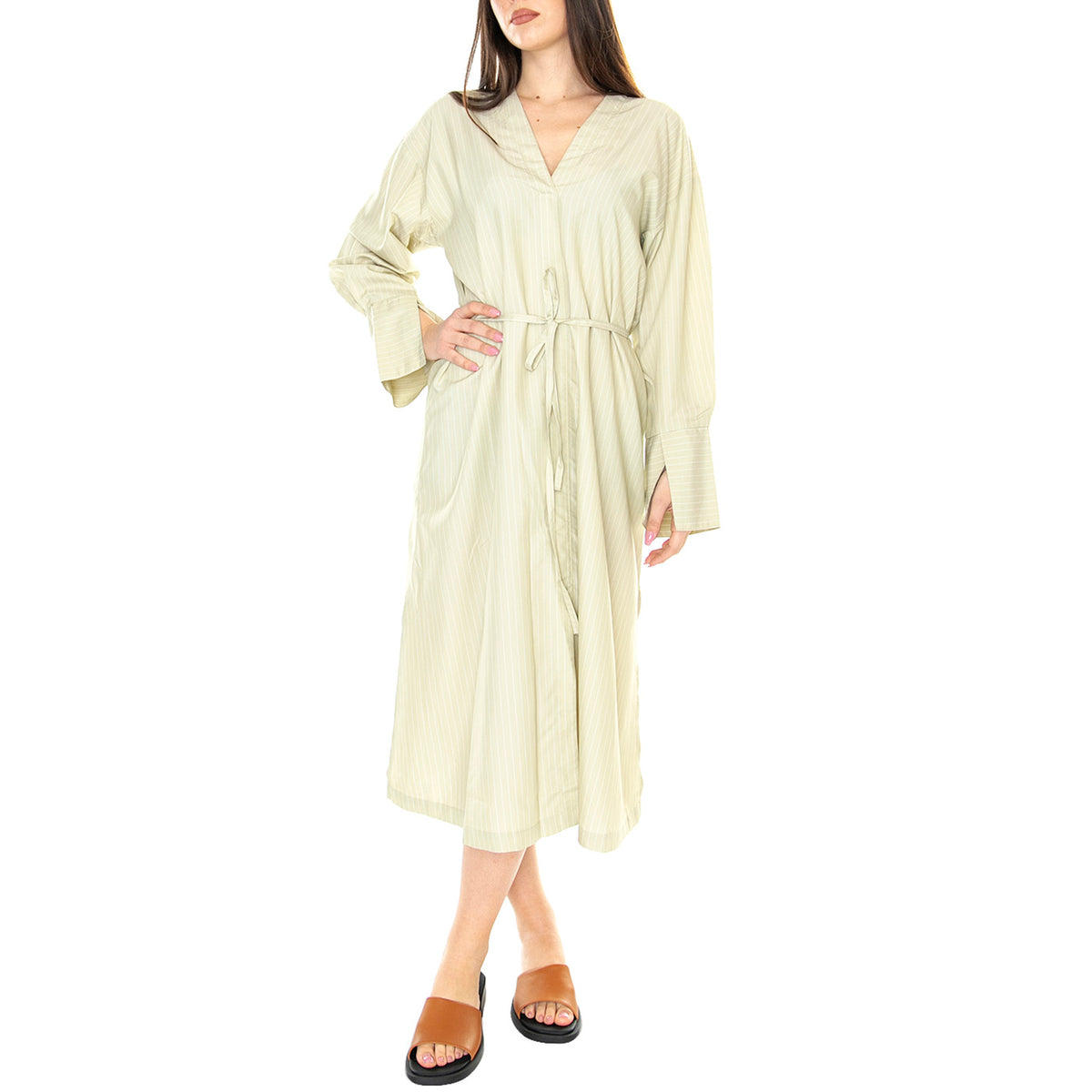 Debra Pear Green - Abito Donna Verde 330940-437 . ELVINE 
