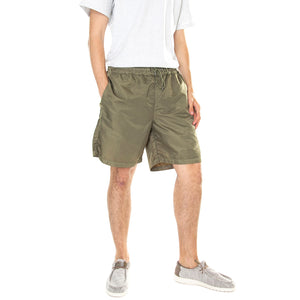 M' Go Washed Nylon Shorts Green - Bermuda Uomo Verdi M3GQ20WFCA0-F8EK . GUESS ORIGINALS 