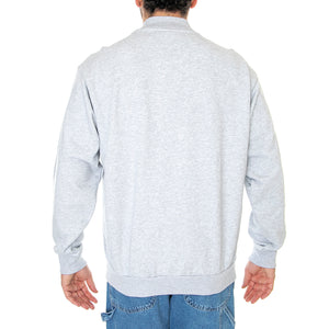 Athletic Cardigan Heather Grey - Cardigan In Felpa Uomo Grigio FL00197-HTGRY . HUF 