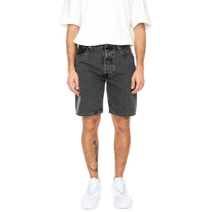 501 Original Short Permanent Marker Short Grey - Bermuda Denim Jeans Uomo Grigi 36512-0165 . LEVIS 