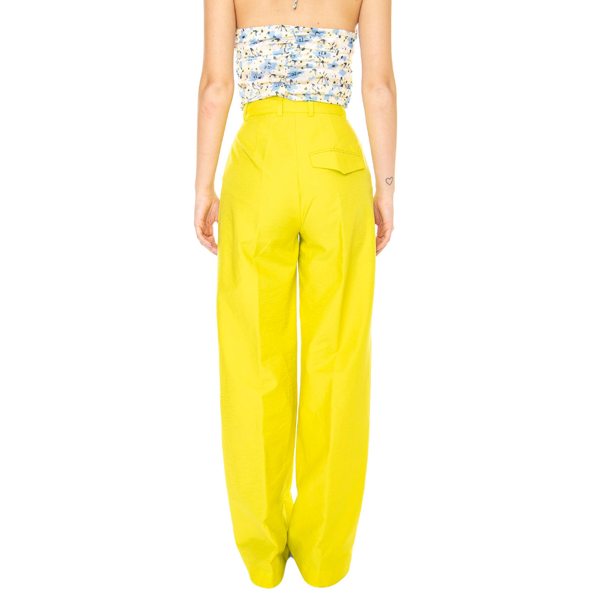 W' W251KORA527W497-160 - Pantaloni Donna Gialla W251KORA527W497- . SKILLS 