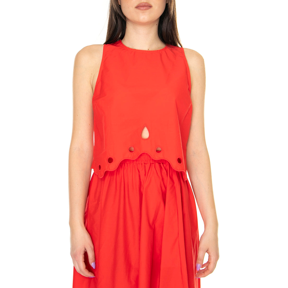 W255T05W510 - Top Donna 450 Rosso W255T05W510-450 . SKILLS 