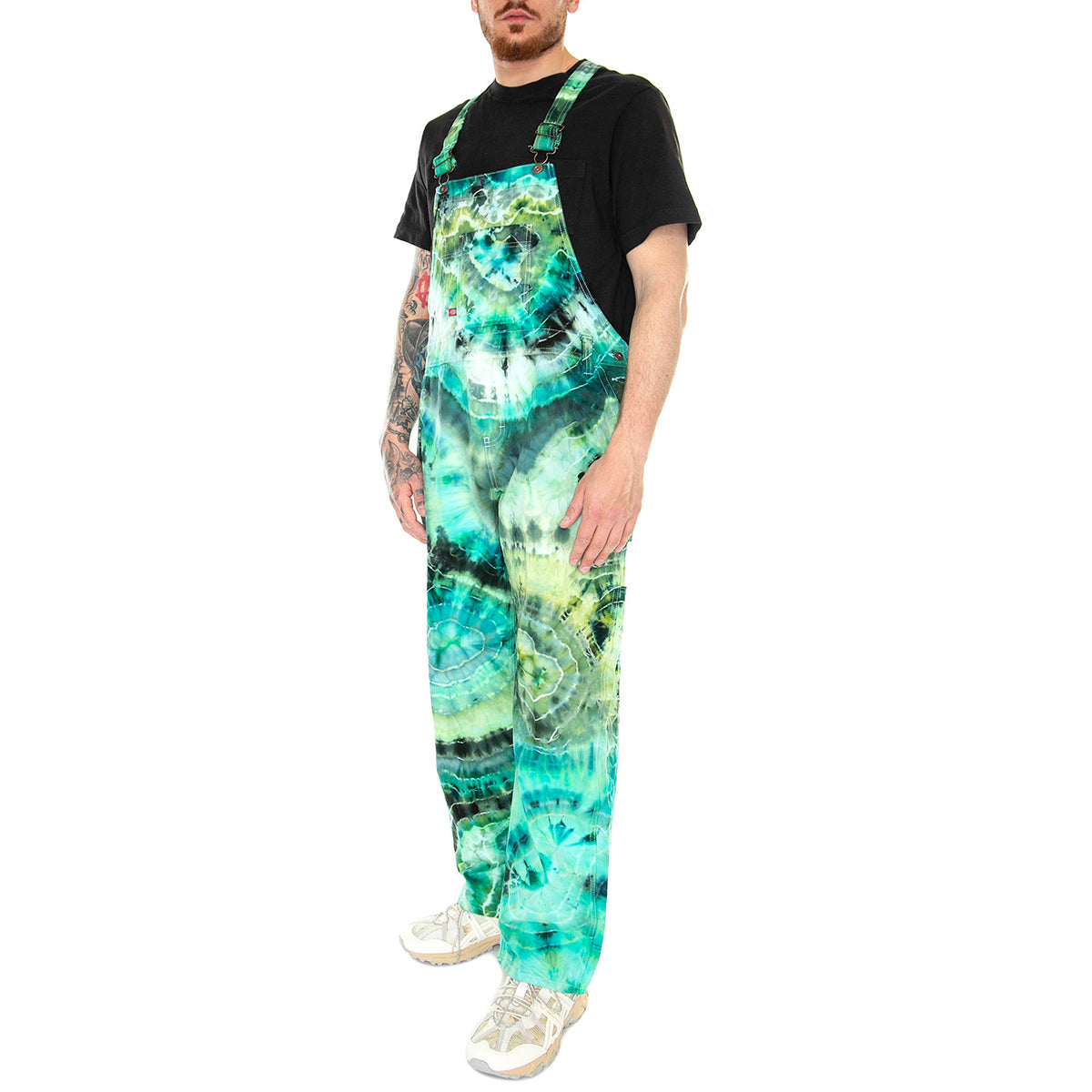 Kayla Bib Overall White - Salopette Uomo Multicolore DK0A4YUIWHX1 . DICKIES 