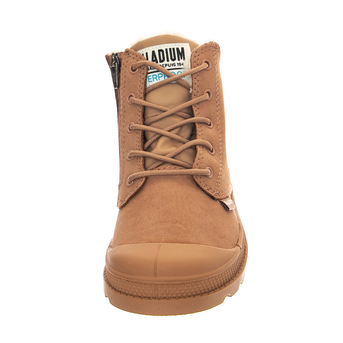 Pampa Hi Cuff Wps Oz Nude Brown - Stivaletti Profilo alla Caviglia Bambino / Bambina Marroni PAK57217-254-M . PALLADIUM 