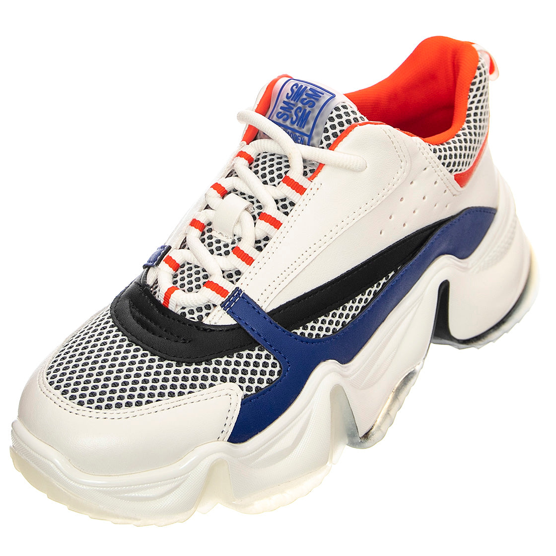City Soul Org / Cobalt - Scarpe Stringate Profilo Basso Donna Multicolore SMPCITY SOUL-ORGCOB . STEVE MADDEN 