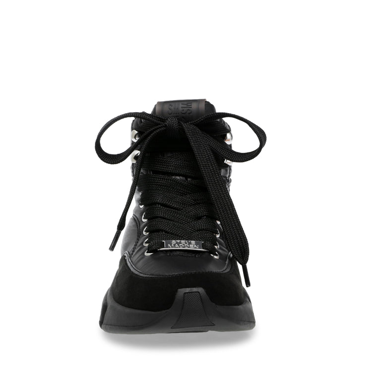 Gameplan Black - Stivaletti Stringati Profilo alla Caviglia Donna Neri SMPGAMEPLAN-BLA . STEVE MADDEN 