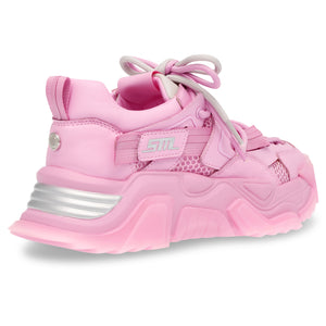 Kingdom Pink / Pink Mesh + PU - Scarpe Stringate Profilo Basso Donna Rosa SMPKINGDOM-PNKPNK . STEVE MADDEN 