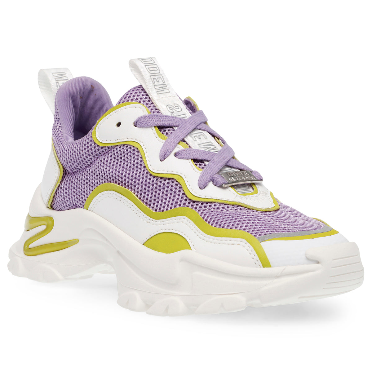 Manerva Lavender / White - Scarpe Stringate Profilo Basso Donna Multicolore SMPMANERVA-LAVWHT . STEVE MADDEN 