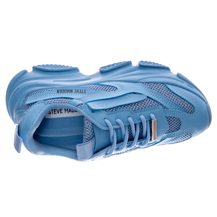 Possession Ice Blue - Scarpe Stringate Profilo Basso Donna Blu SMPPOSSESSION-ICE . STEVE MADDEN 