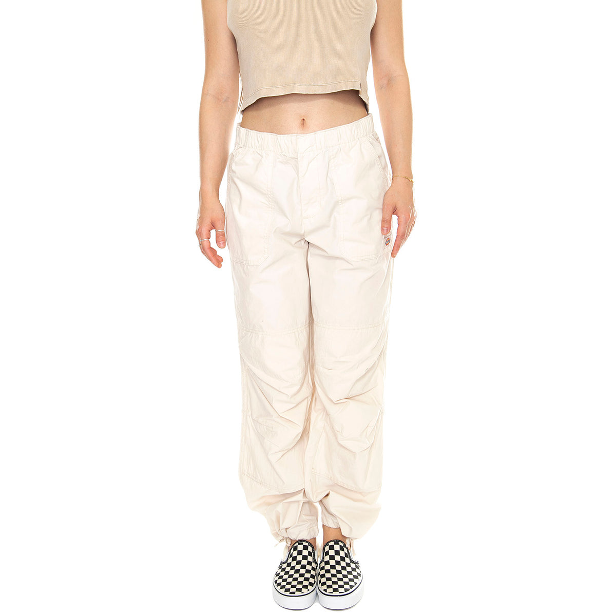 Fisherville Pant W Whitecap Gray - Pantaloni Cargo Donna Bianchi DK0A4YV4F901 . DICKIES 