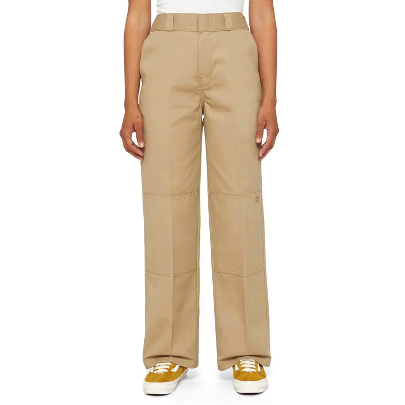 DOUBLE KNEE REC W KHAKI - Pantaloni Donna Beige DK0A4YW2KHK1 . DICKIES 
