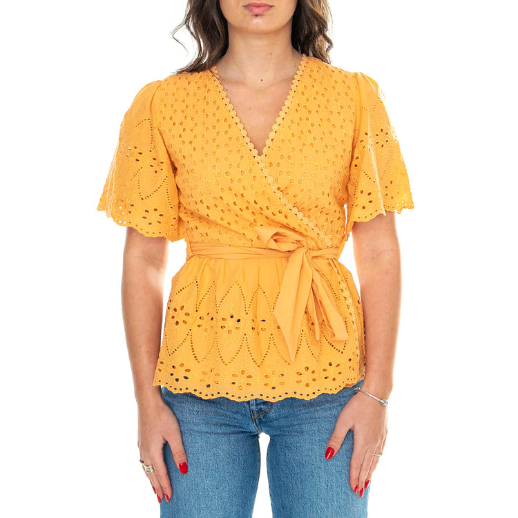 Blouse Orange - Top Donna Arancione 86104502 . MD'M 