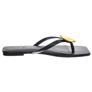 The Camie Shell Sandal Black - Sandali Donna Neri KPSKP2916-BLK . KATY PERRY 