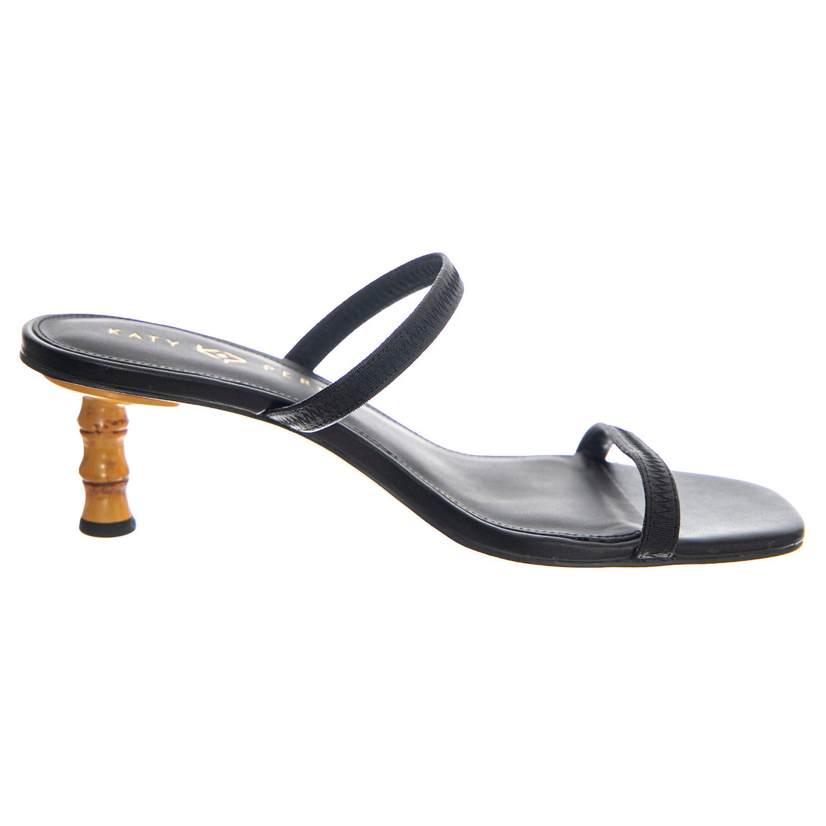 The Minibamboo Two Band Sandal Black - Sandali Donna Neri KPSKP2929-BLK . KATY PERRY 