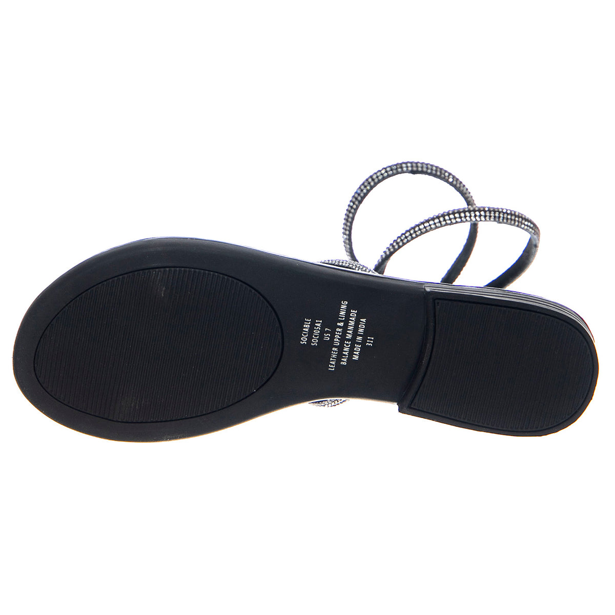 Sociable Black / Silver - Sandali Donna Argento SMSSOCIABLE-BLKSIL . STEVE MADDEN 