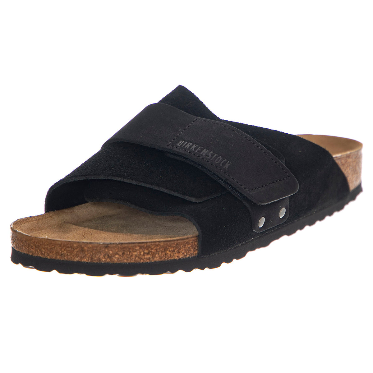 Kyoto black, Suede Leather / Nubuck - Sandali Uomo / Donna Neri 1022566 . BIRKENSTOCK 