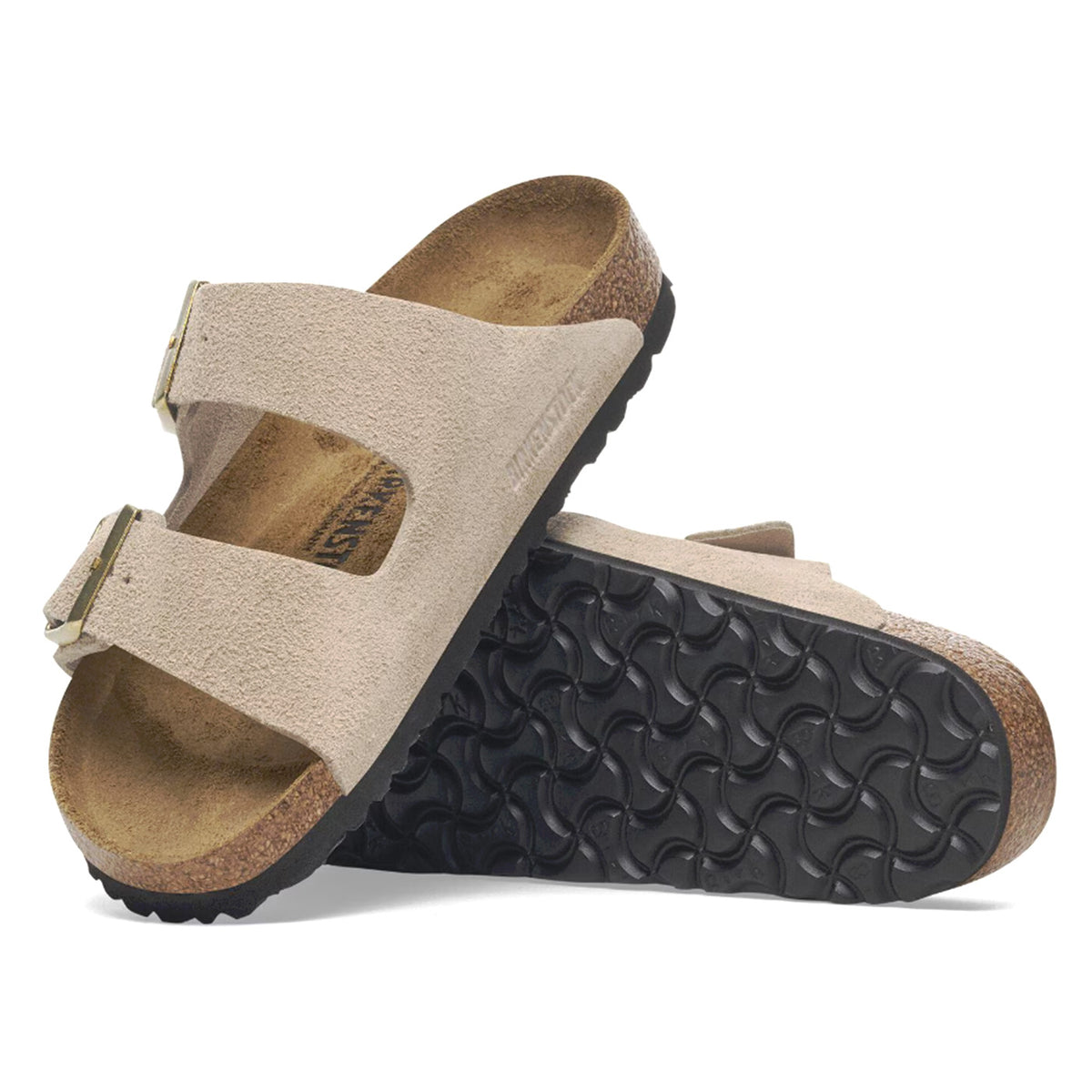 Arizona Sandcastle, Suede Leather - Sandali Donna Beige 1029260 . BIRKENSTOCK 
