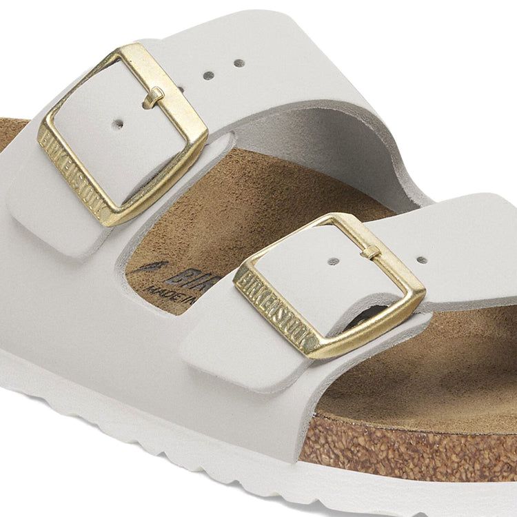 Arizona Antique White, Nubuck Leather - Sandali Donna Bianchi 1029475 . BIRKENSTOCK 