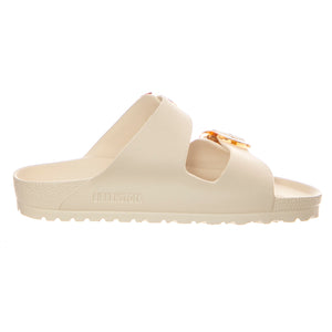 Arizona Big Buckle EVA Eggshell, EVA - Sandali Donna Bianchi 1029651 . BIRKENSTOCK 