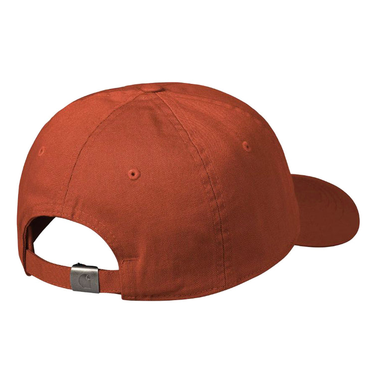 Madison Logo Cap Vermillion / White - Cappellino con Visiera Rosso I023750.2OVXX . CARHARTT WIP 