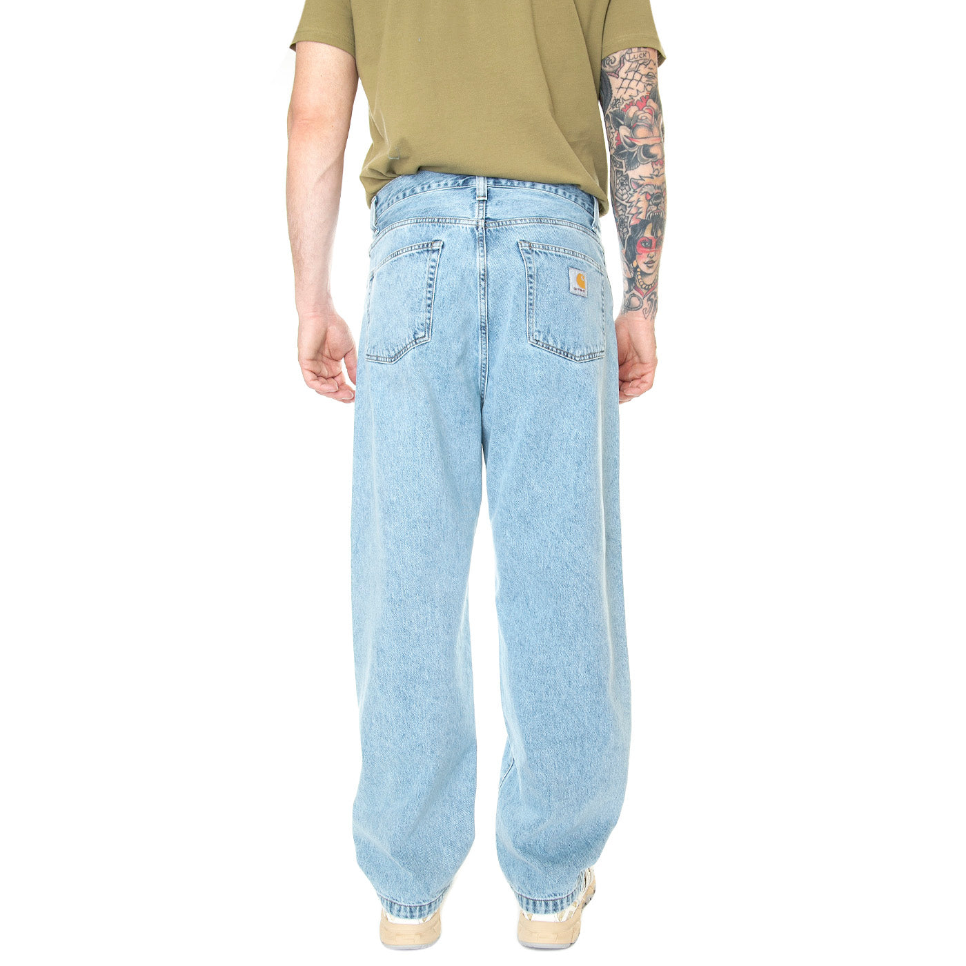 LANDON PANT BLUE - Pantaloni Denim Jeans Uomo Blu I030468.0135 . CARHARTT WIP 