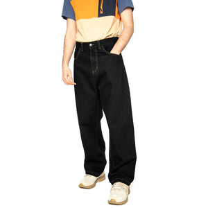 Carhartt WIP Brandon Pant Denim Smith - Pantaloni Uomo Neri I031246_89_02 . CARHARTT WIP 