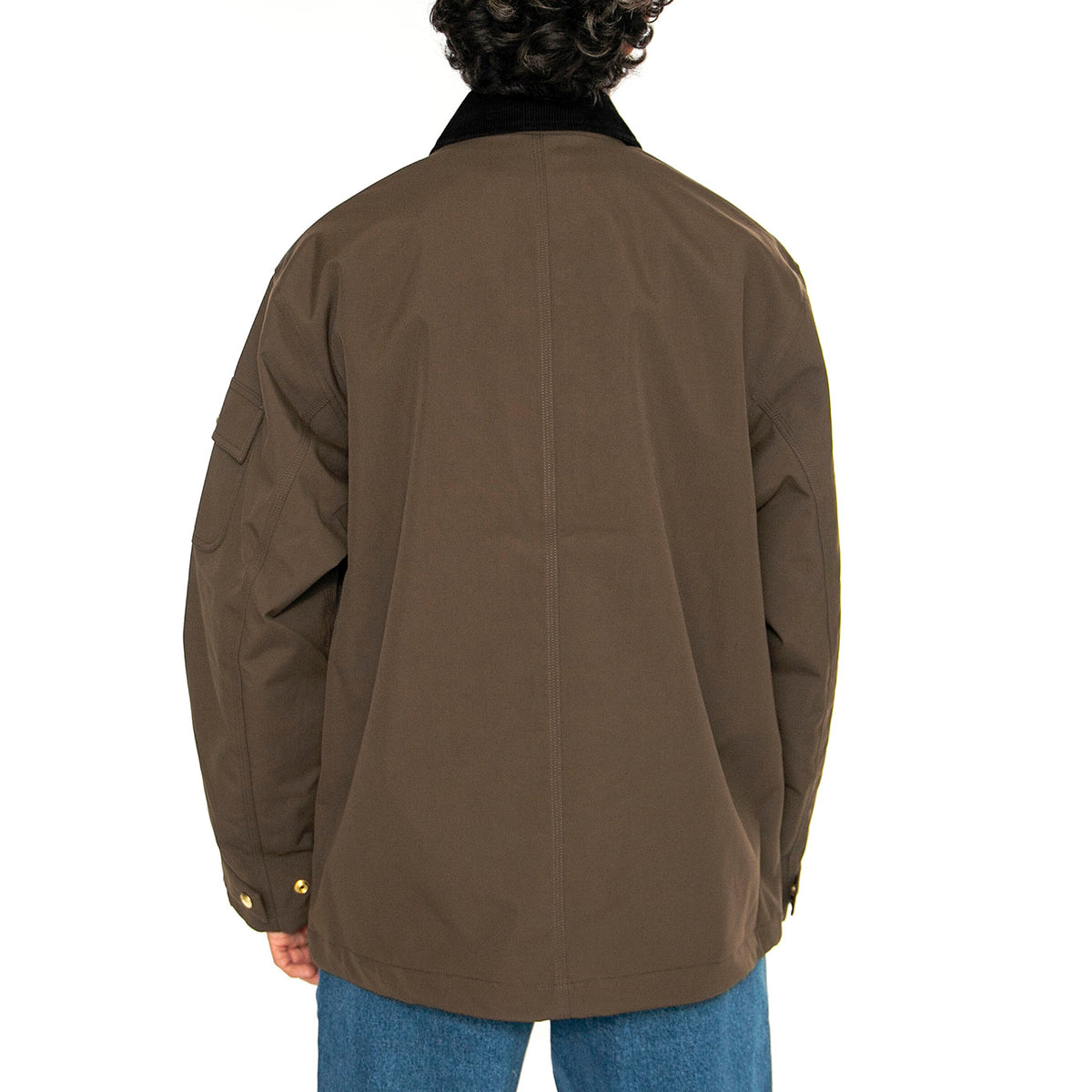 Clapton Jacket Liberica / Black - Giacca Uomo Marrone I034424.2NDXX . CARHARTT WIP 