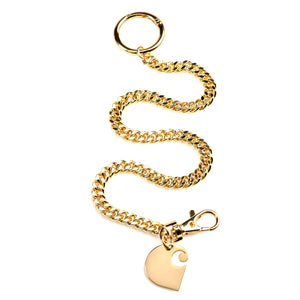 Cuban Link Keychain Gold - Portachiavi Oro I034580.3KXX . CARHARTT WIP 