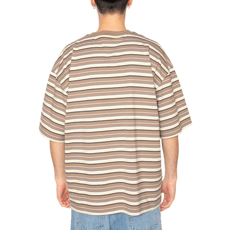 S/S Nathan T-Shirt Nathan Stripe, Branch - Maglietta Girocollo Uomo Multicolore I034640.2PZXX . CARHARTT WIP 