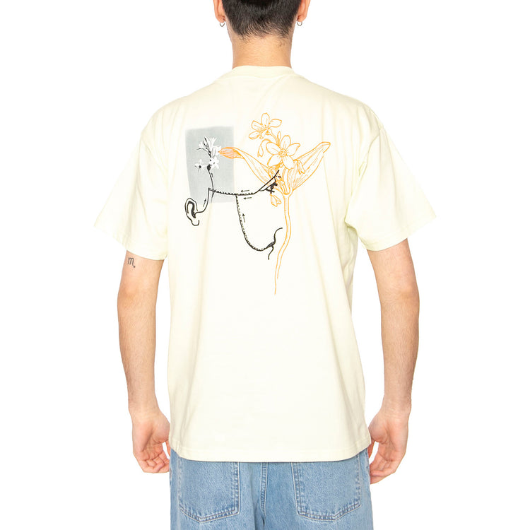 S/S Senses T-Shirt Air Green - Maglietta Girocollo Uomo Verde I034771.2P6XX . CARHARTT WIP 