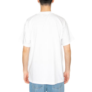S/S Jacob Rochester T-Shirt White - Maglietta Girocollo Uomo Bianca I034780.02XX . CARHARTT WIP 