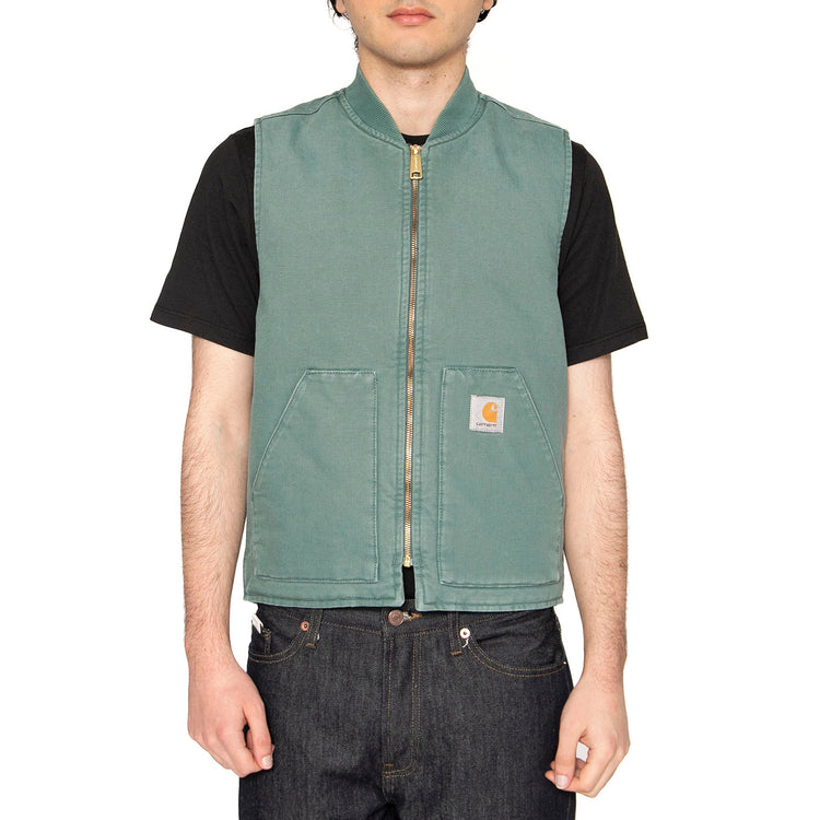Classic Vest Silver Pine - Giacca Smanicata Uomo Verde I034821.2M24O . CARHARTT WIP 
