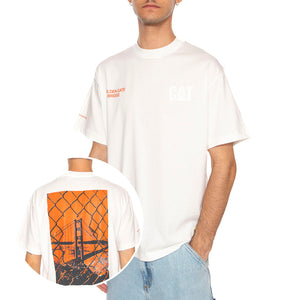 San Fran T-Shirt Bone - Maglietta Girocollo Uomo Bianca 6010155 . CAT 