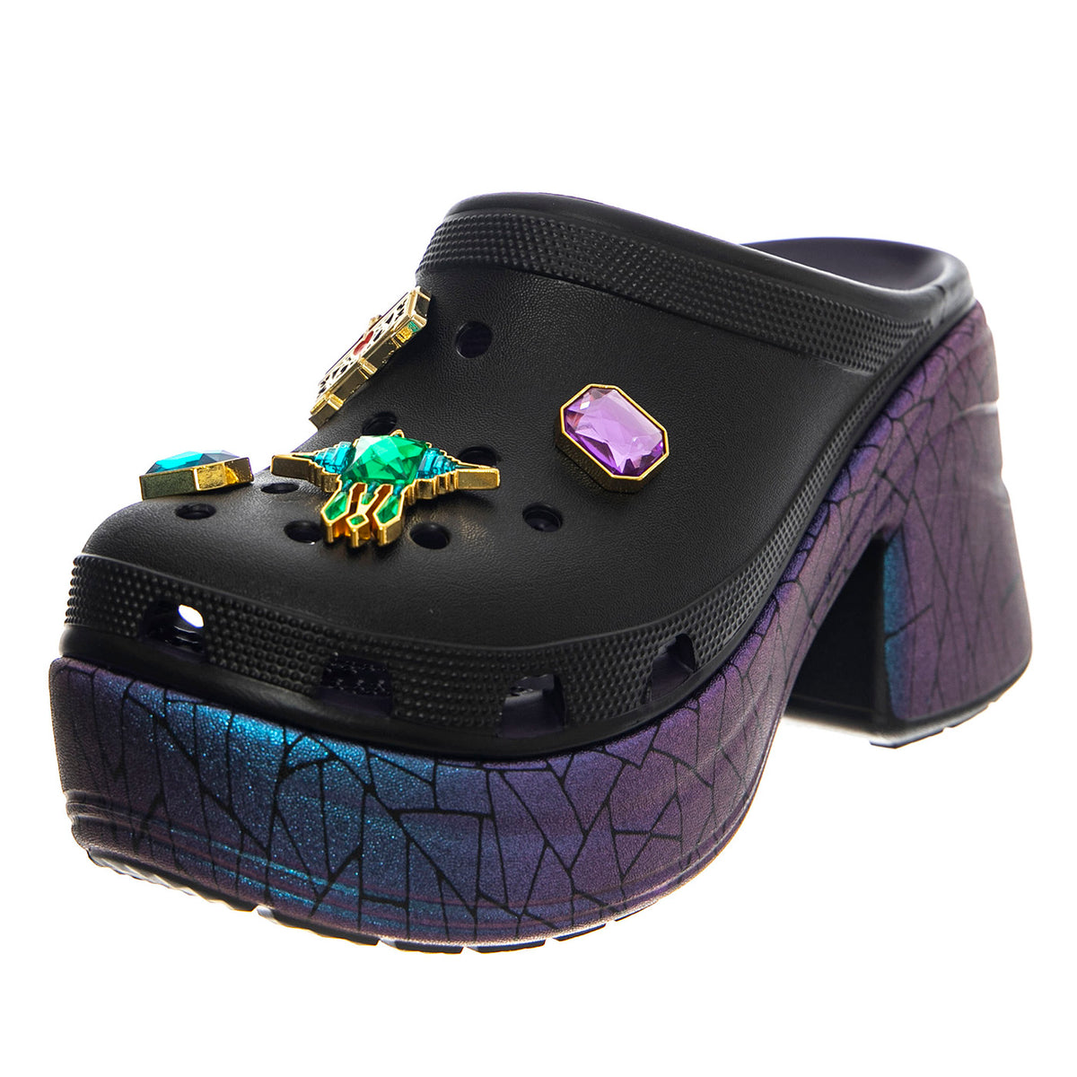 Snow White Siren Clog-BLK - Sandali Donna Neri CR.209827-BLK . CROCS 