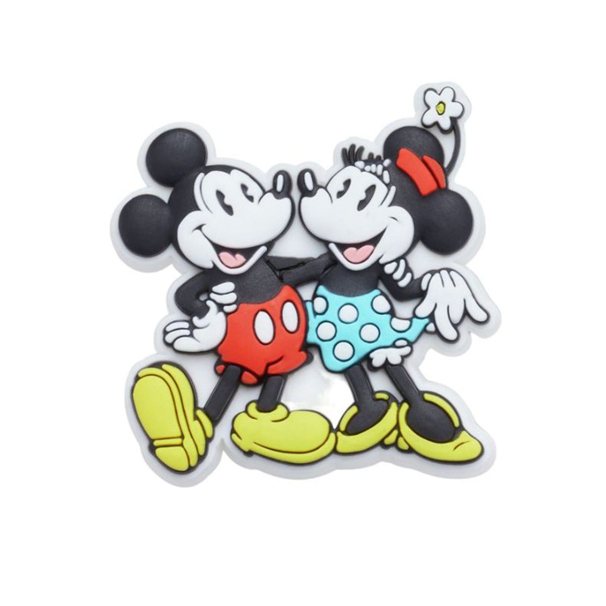 Mickey and Minnie Holding - Charm per Calzature Crocs Multicolore CR.4687 JIB-UCOL . CROCS 