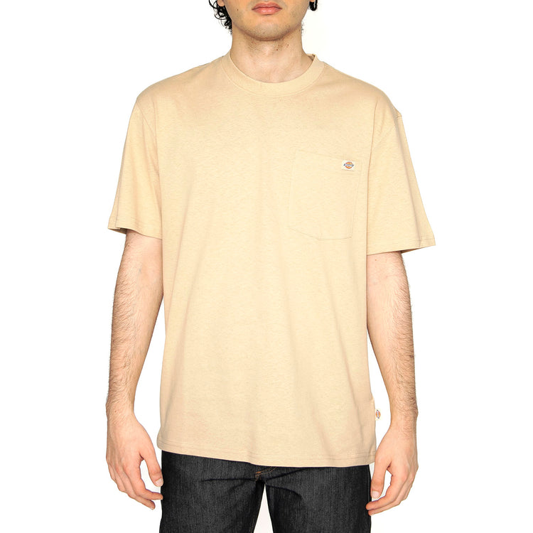 Luray Pocket Tee Irish Cream - Maglietta Girocollo Uomo Beige DK0A4YFCF951 . DICKIES 