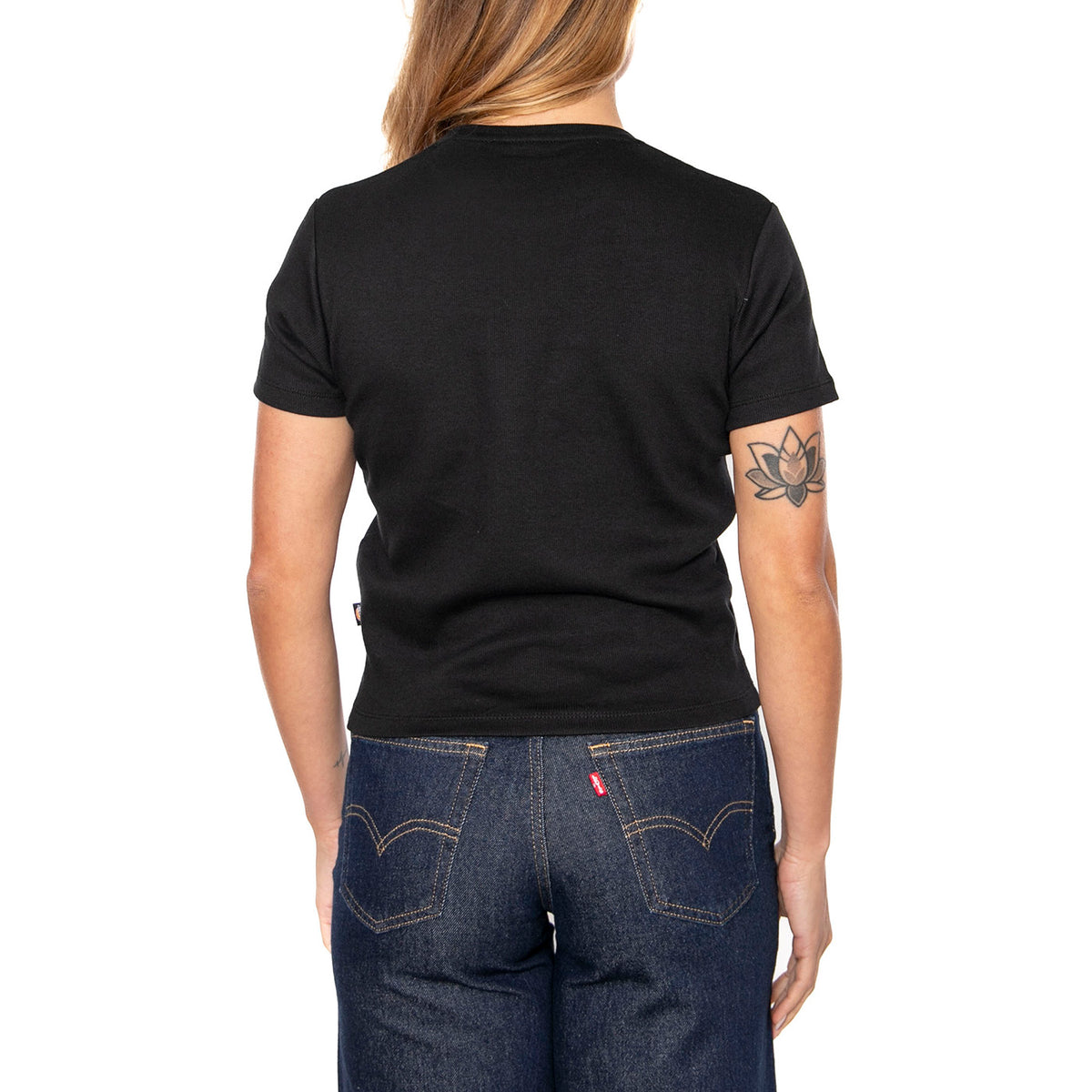 Lewiston Embro SS Tee Black - Maglietta Girocollo Donna Nera DK0A4Z8JBLK1 . DICKIES 