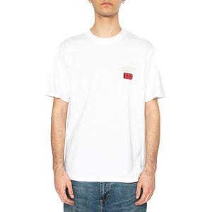 Service Crew SS Tee White - Maglietta Girocollo Uomo Bianca DK0A4Z8T0WH1 . DICKIES 