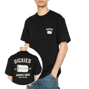 Service Crew SS Tee Black - Maglietta Girocollo Uomo Nera DK0A4Z8TBLK1 . DICKIES 