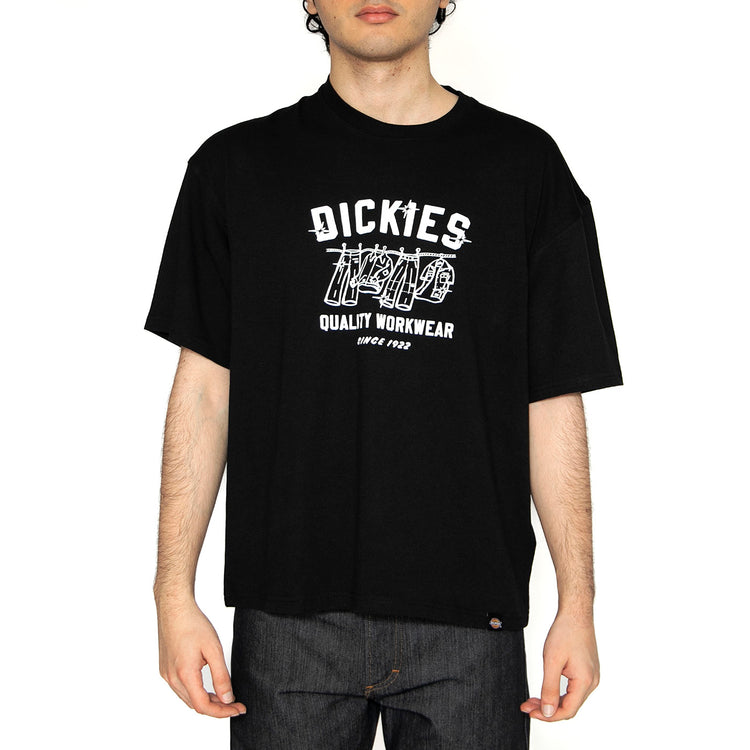 Laundry Box SS Tee Black - Maglietta Girocollo Uomo Nera DK0A4Z97BLK1 . DICKIES 