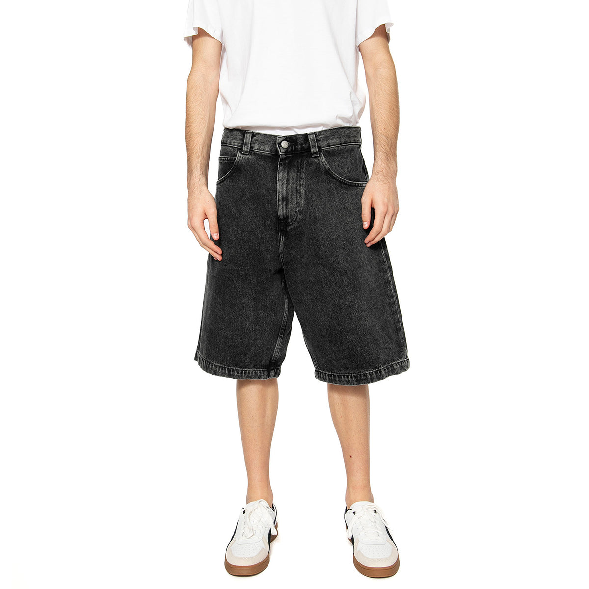 Worker Short Matt Wash Black - Bermuda Uomo Neri I034934.89.0M.-89.0M . EDWIN 