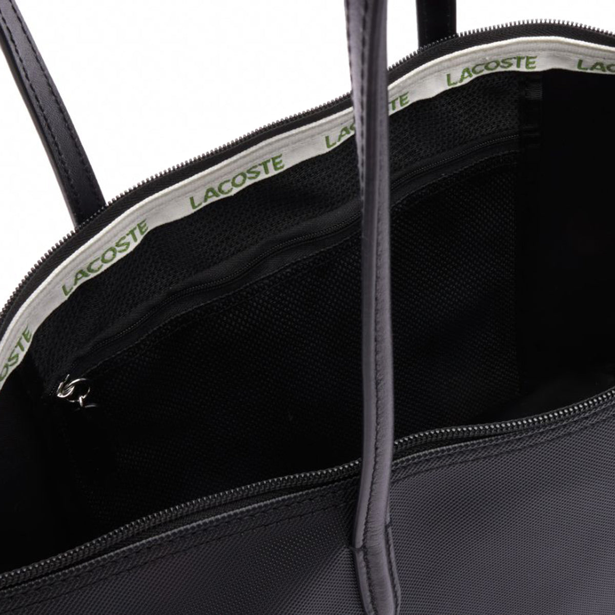 Lacoste Borsa Grande L 12 Black Tote Bag - Borsa Shopping Bag Nera NF1888PO . LACOSTE 