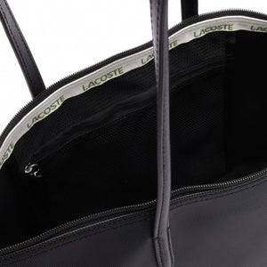 Lacoste Borsa Grande L 12 Black Tote Bag - Borsa Shopping Bag Nera NF1888PO . LACOSTE 