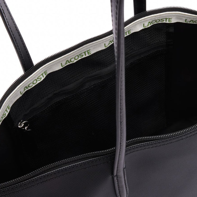 Lacoste Borsa Grande L 12 Black Tote Bag - Borsa Shopping Bag Nera NF1888PO . LACOSTE 