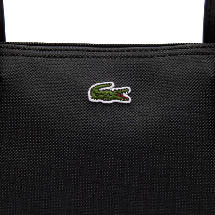 Lacoste Borsa Grande L 12 Black Tote Bag - Borsa Shopping Bag Nera NF1888PO . LACOSTE 