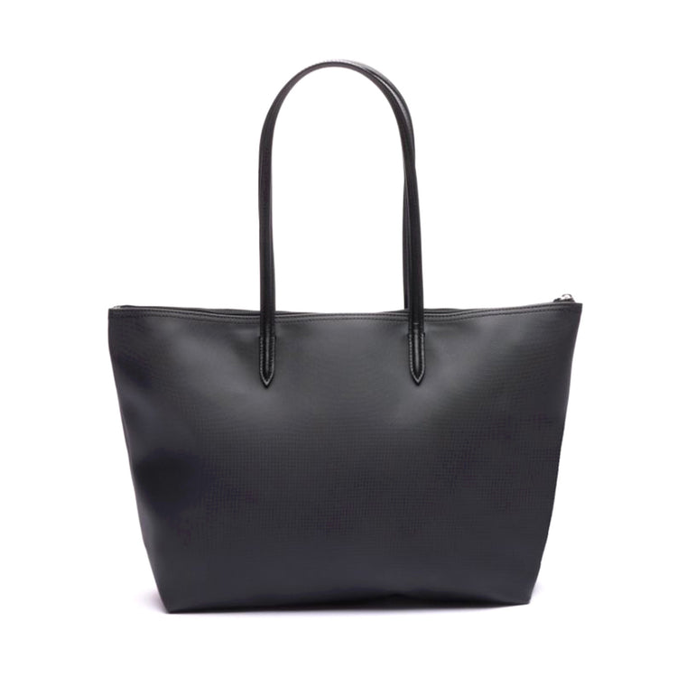 Lacoste Borsa Grande L 12 Black Tote Bag - Borsa Shopping Bag Nera NF1888PO . LACOSTE 