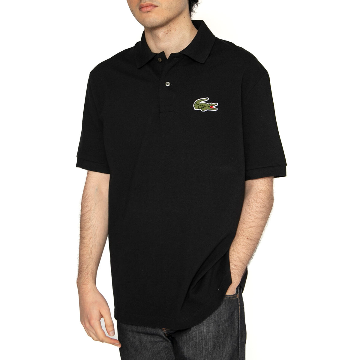Maglietta M/C 031 Polo Shirt Black - Polo Uomo Nera PH2751-031 . LACOSTE 